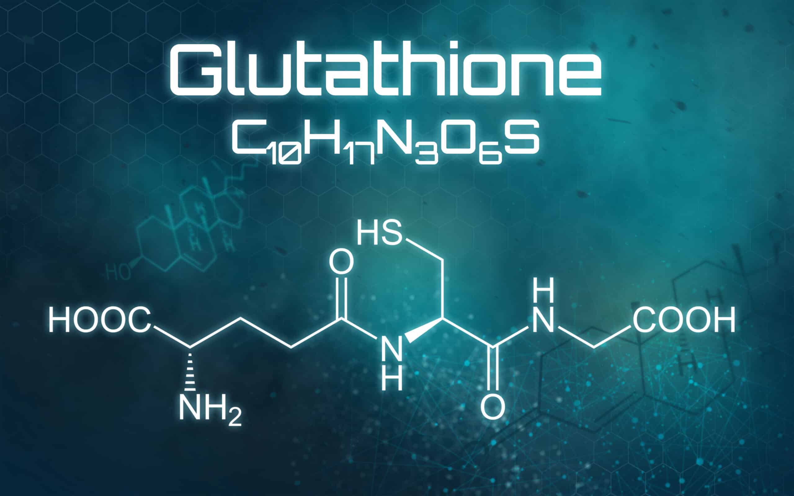 An image of the glutathione chemical compound